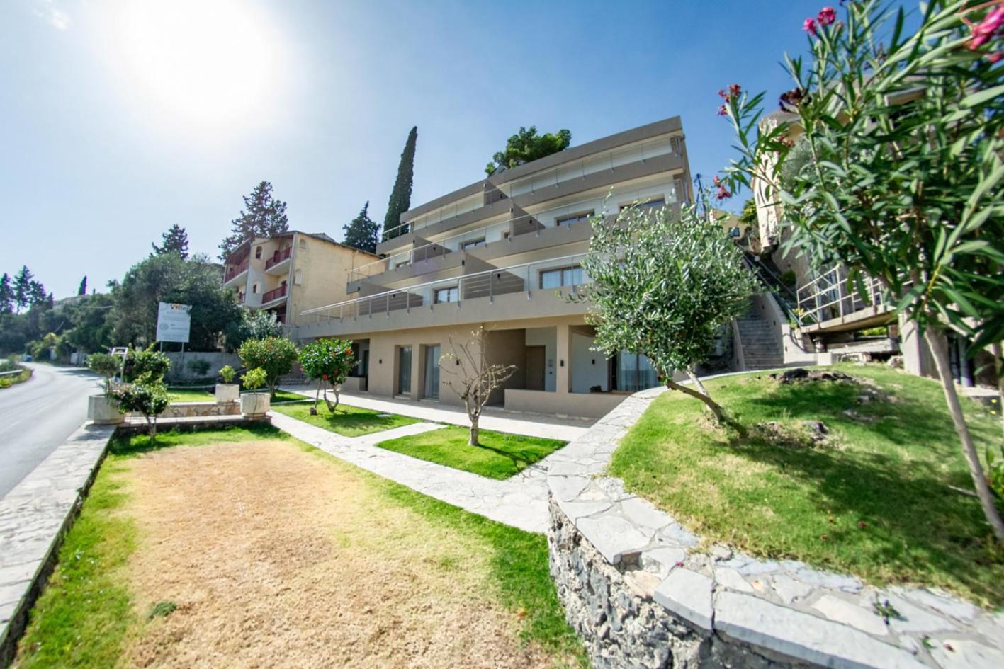 Kaiser Luxury Suites Achílleion Exteriér fotografie