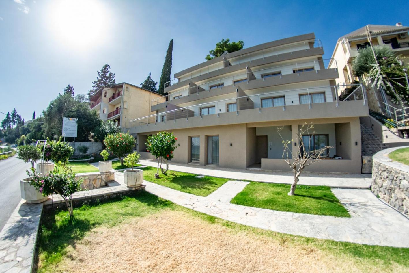 Kaiser Luxury Suites Achílleion Exteriér fotografie